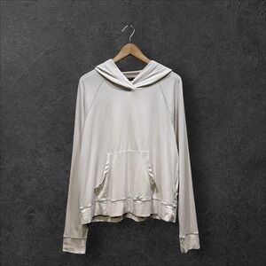 James Perse Women Size 4/XLCream Beige Raglan Hoodie Pullover